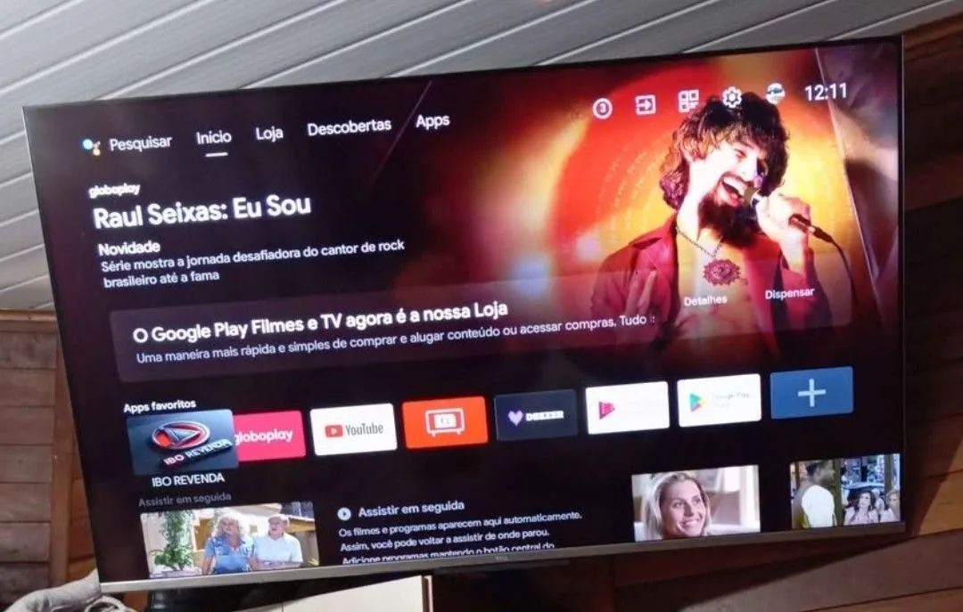 Smart TV TCL 55 polegadas novíssima  - Foto 4