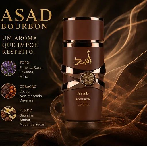 Perfume Assad Bourbon- Eau de Parfum 100% Original- Elegante e Luxuoso  - Foto 5