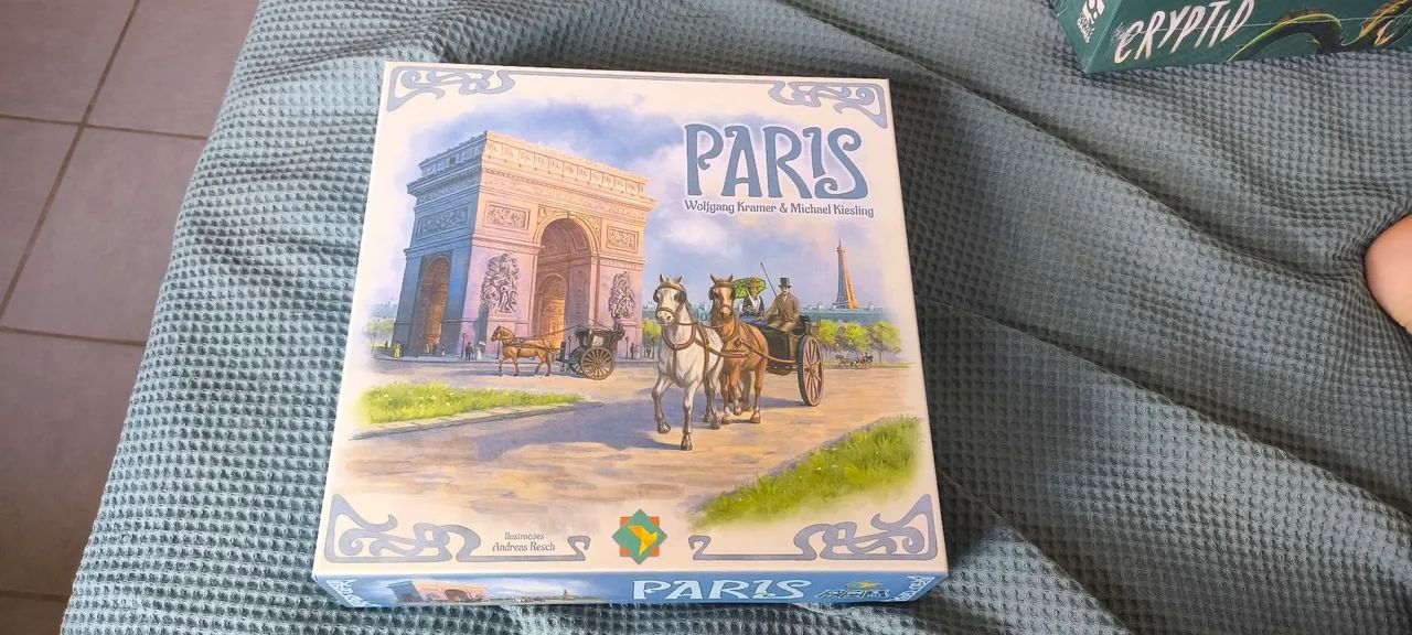 Jogo de tabuleiro Paris completo!