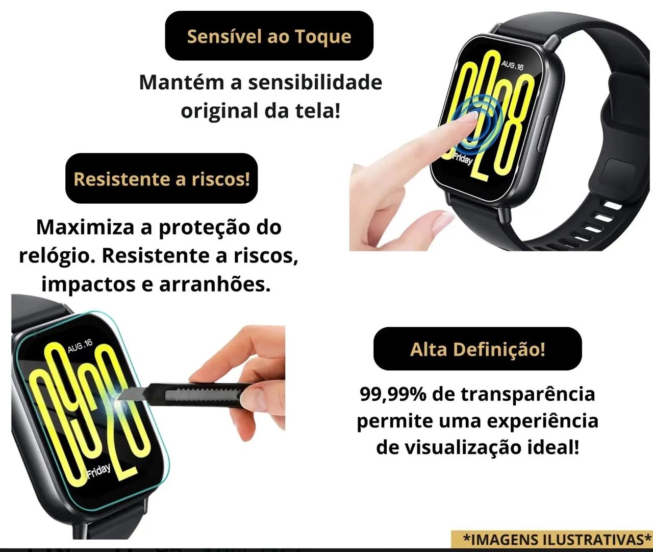 Película SmatWatch Redmi Watch 5 Active  - Foto 3