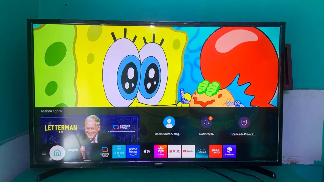 TV SMART SAMSUNG 43 POLEGADAS FUNCIONANDO 100% - Foto 2