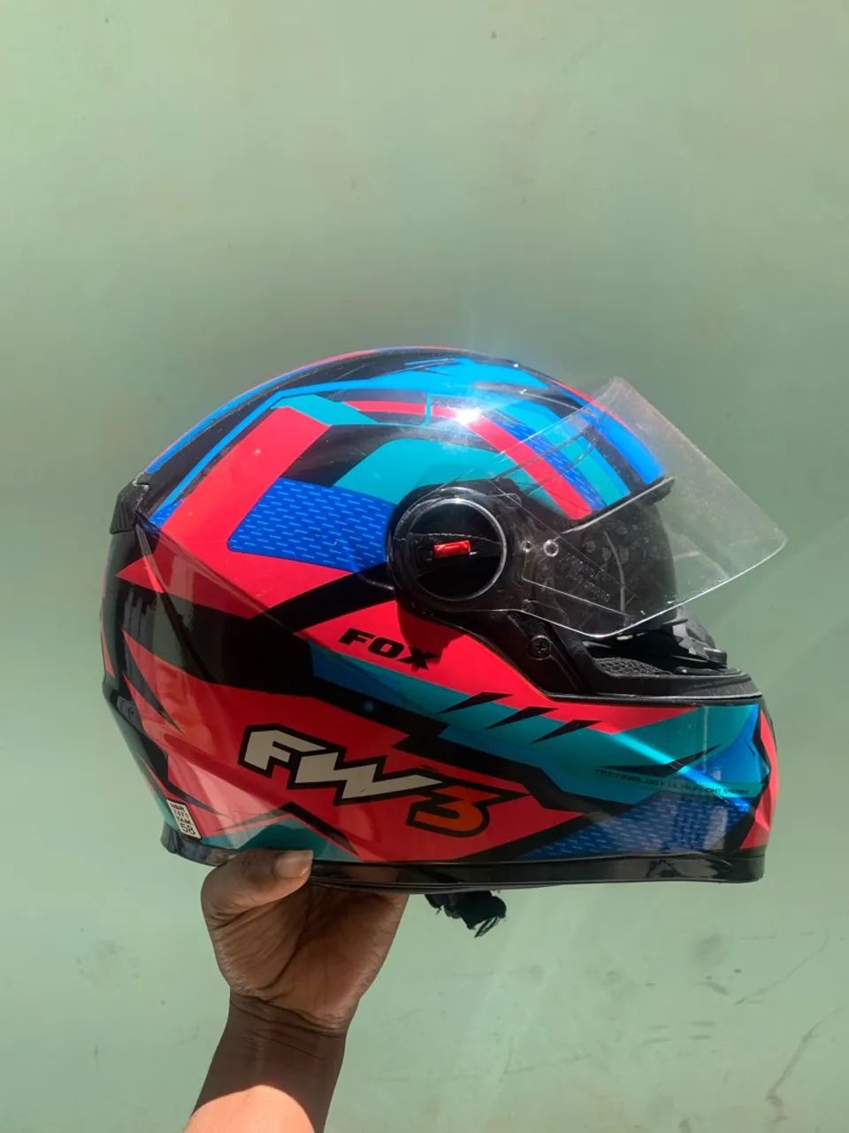 Capacete fw3 fox - Foto 3