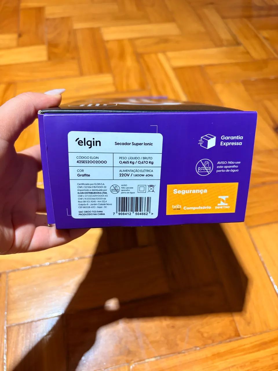 Secador Super Ionic Elgin - 220v - Foto 3