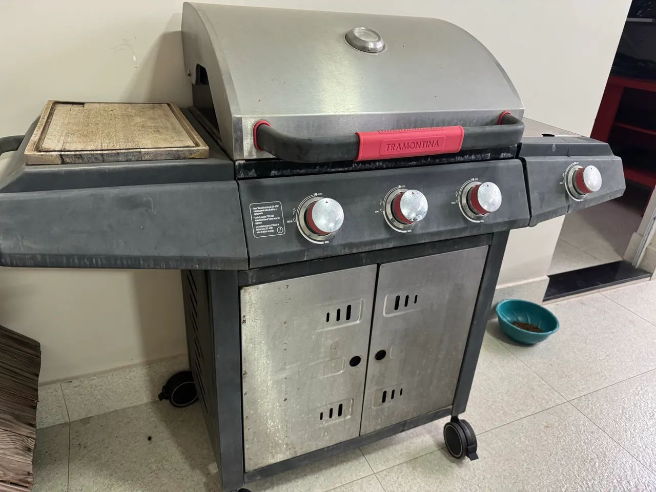 Churrasqueira a gás 