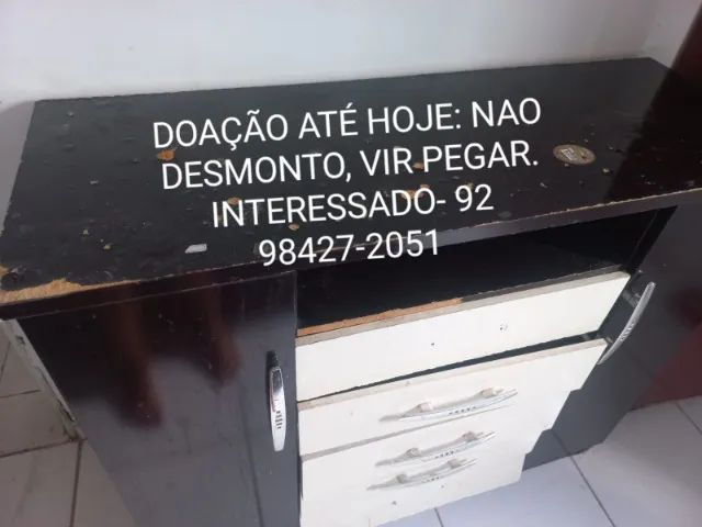 CÔMODA PARA DOAÇÃO ATÉ HOJE !!!
