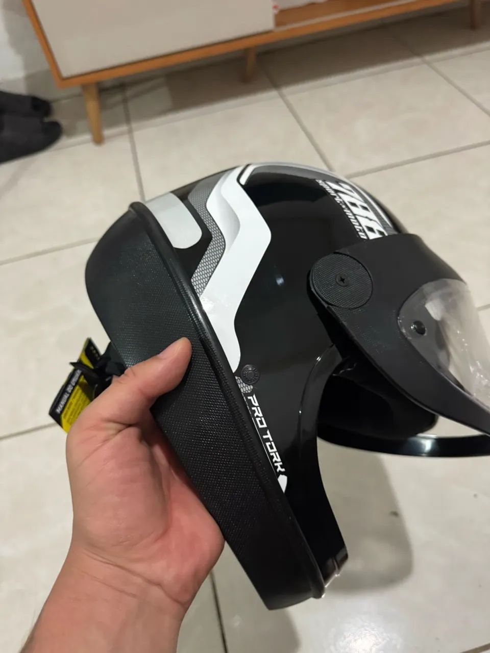 Capacete protork novo 