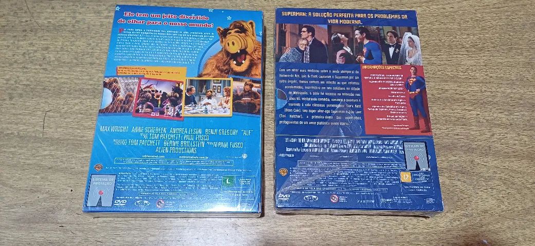 Box DVD Lacrado 1a Temp - Alf, O ETeimoso + Lois & Clark - As
