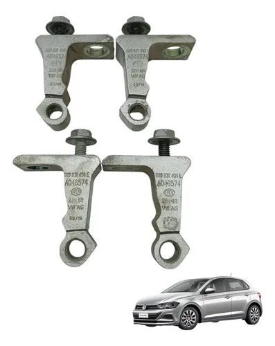 Kit Dobradica Porta Dianteira Vw Polo 2018 2019 2020 (usado)