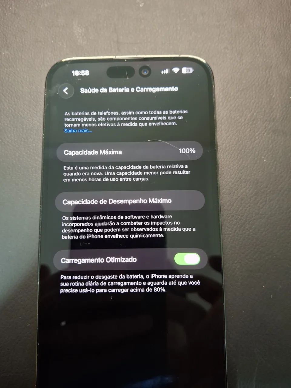 iPhone 14 Pro Max 256Gb - Bateria 100% - LEIA A DESCRIÇÃO