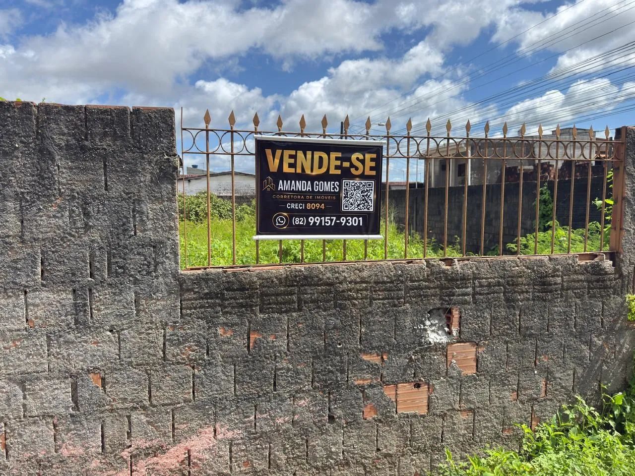 Vendo terreno de esquina no Cleto Marques
