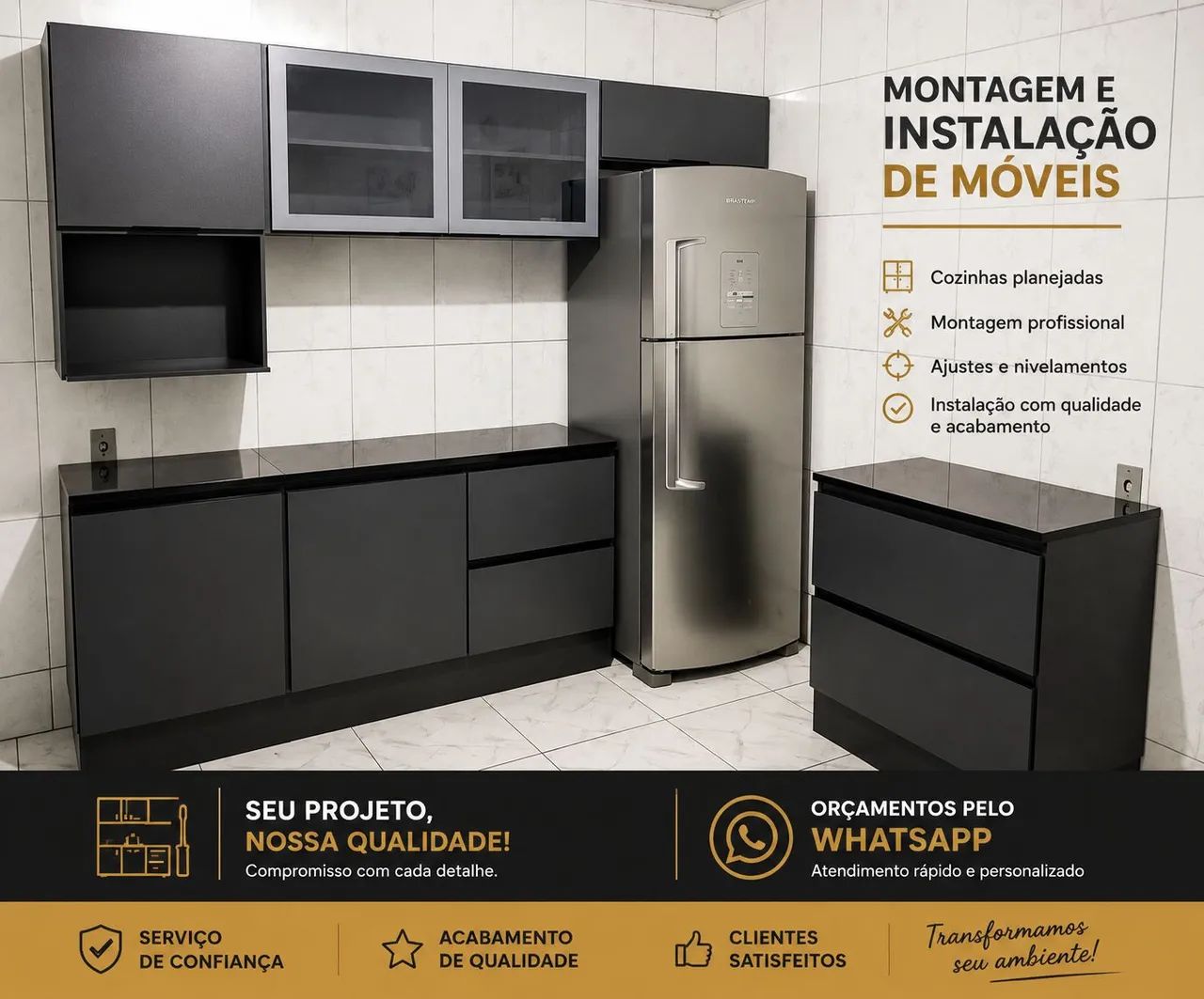 Montagem de móveis, pinturas e outros serviços! - Foto 2