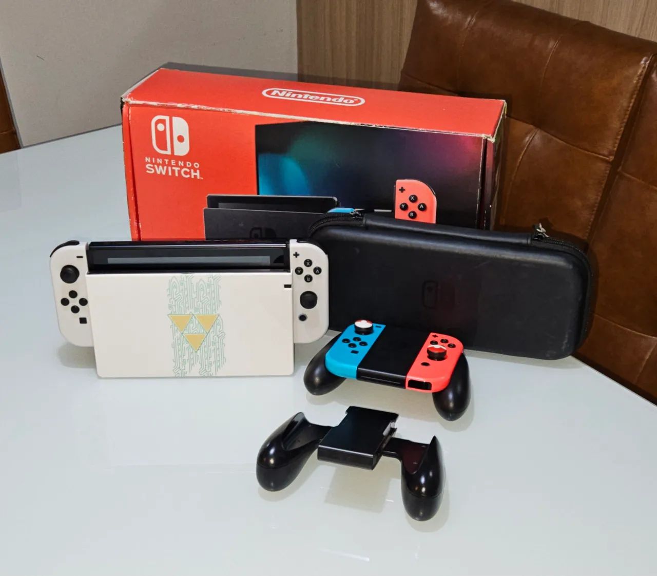 Nintendo Switch V2 com Caixa Original - Foto 2