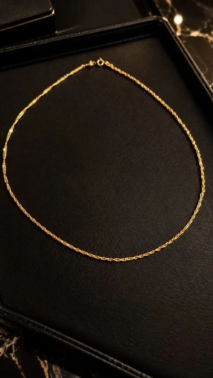 Colar de ouro 18k