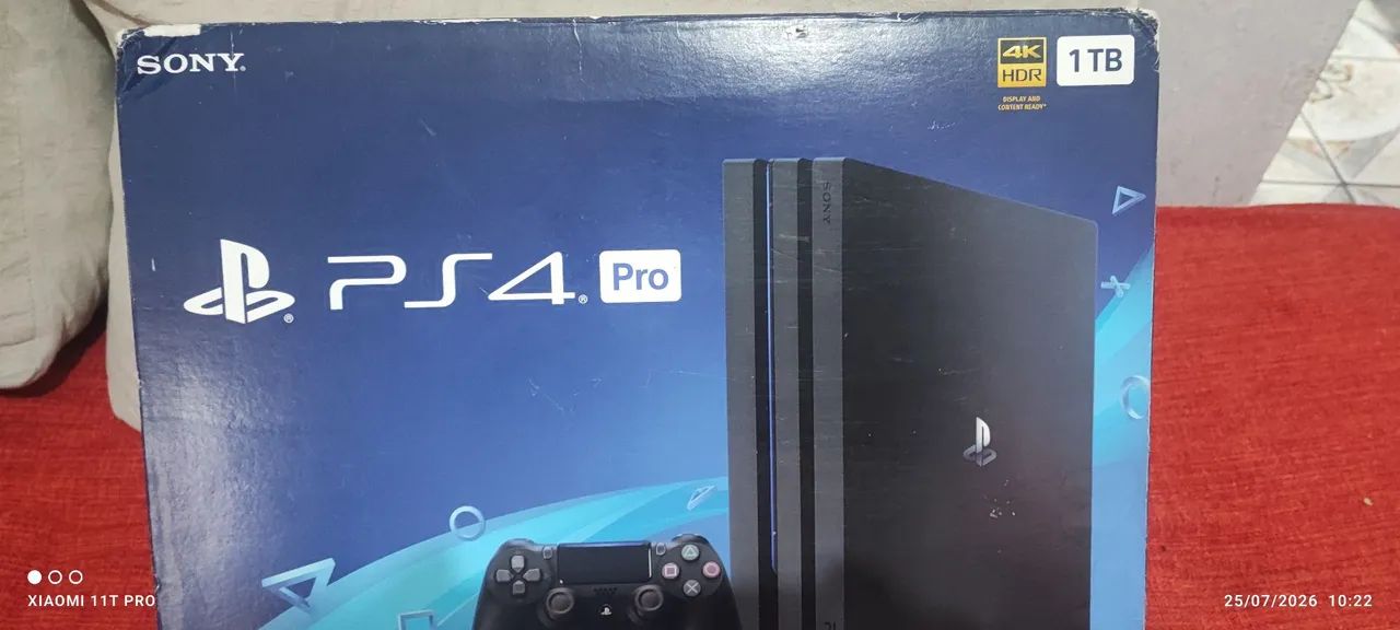 PS4 PRO SEMI NOVO NA CAIXA  - Foto 2