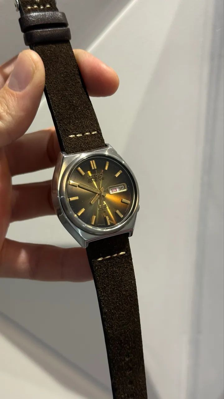 Relógio Seiko 5 Actus SS  Ref. 6106-7700 - Foto 4