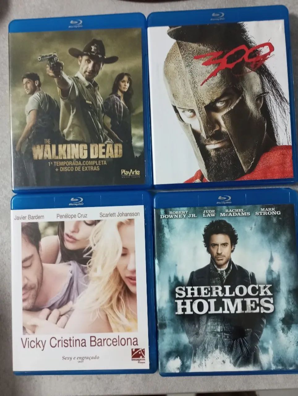 Blu Ray - cada um por $30