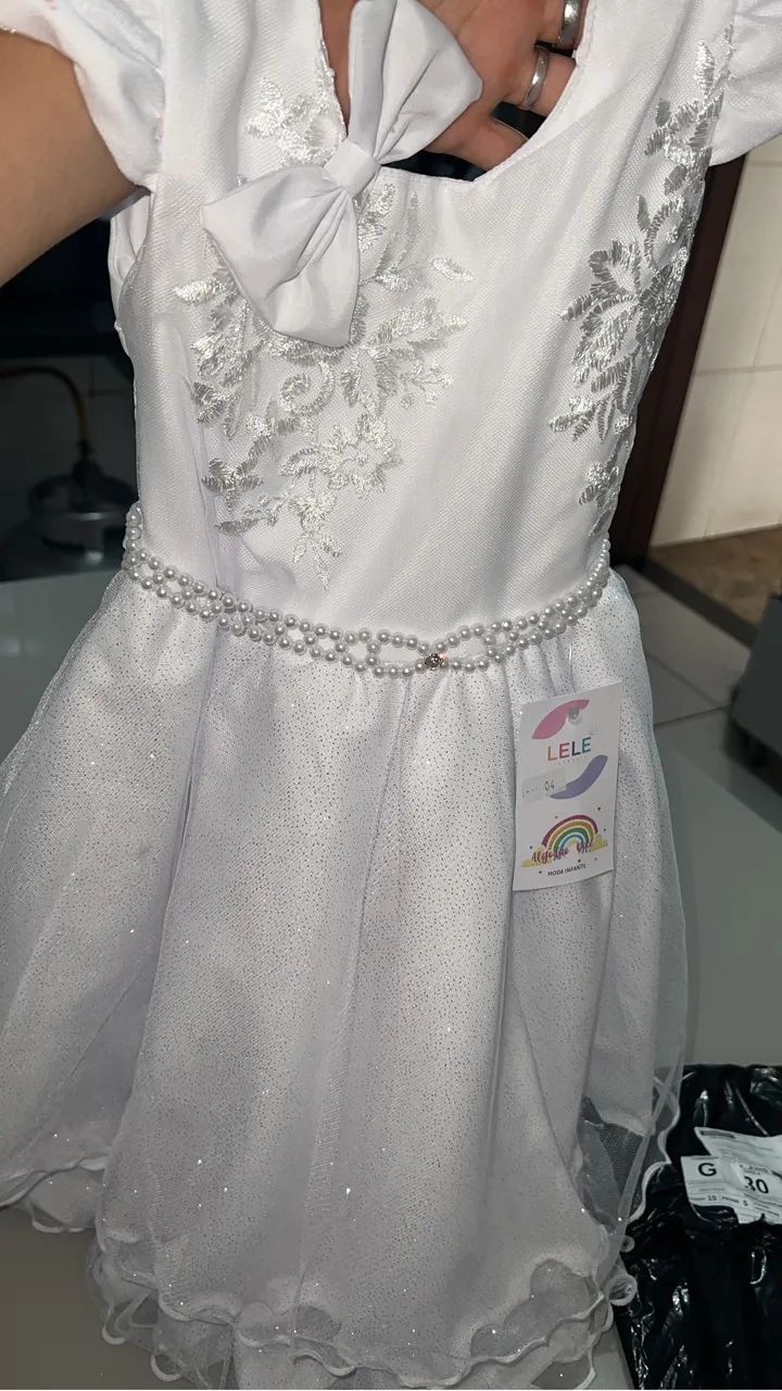 Vestido de batizado 