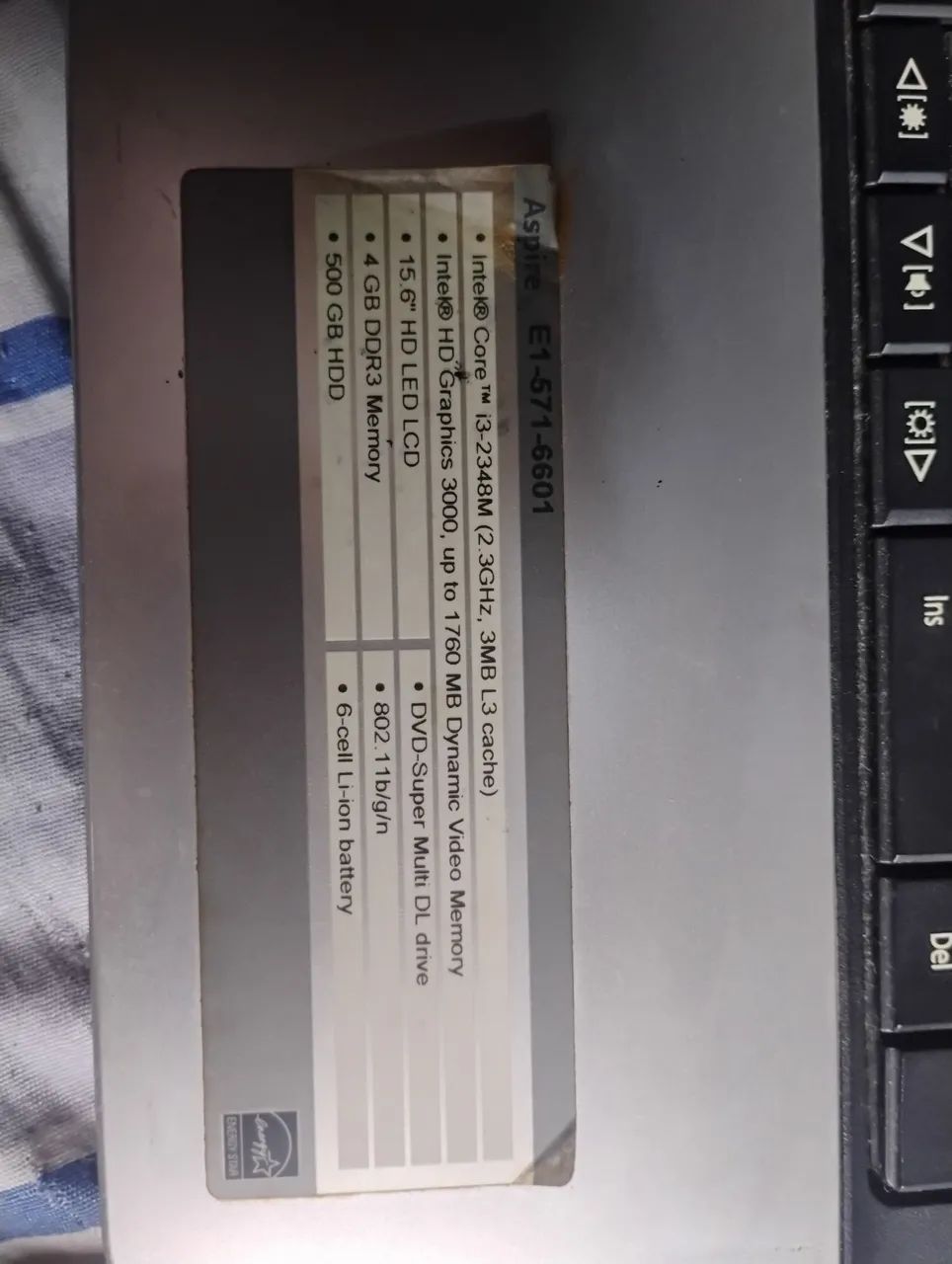 Vendo notebook com defeito (não liga ) - Foto 4