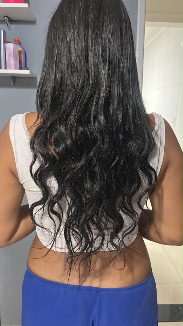 Cabelo humano 65 cm  - Foto 2