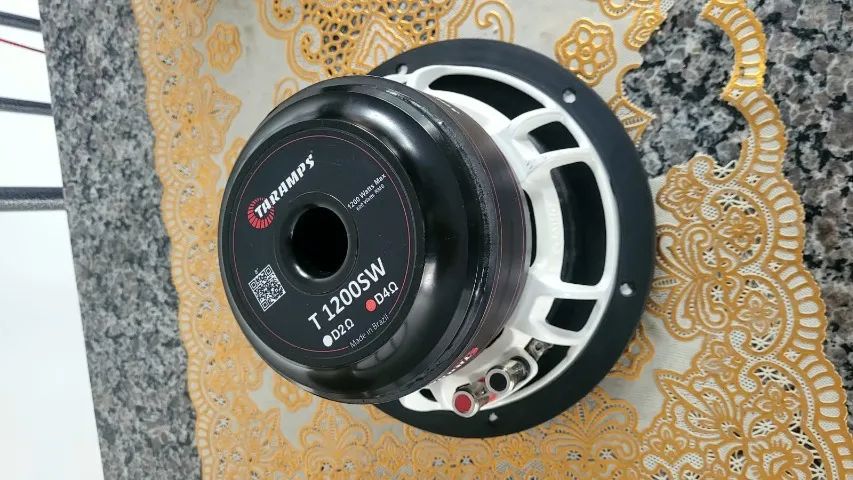 Subwoofer 8 Polegadas Taramps t1200se 600w 4+4 - Foto 2