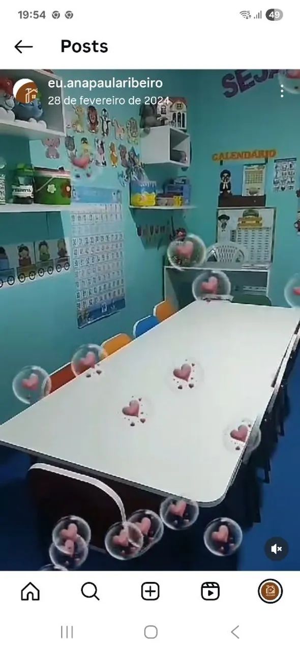Mesa 06 cad.Escolar infantil  - Foto 3