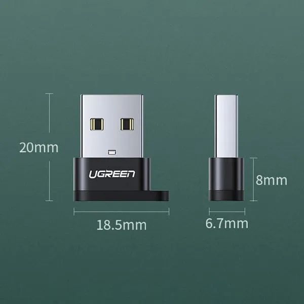 Adaptador Ugreen Usb P/ Usb-c 2.0 - Us280 *ENTREGA GRÁTIS* - Foto 5