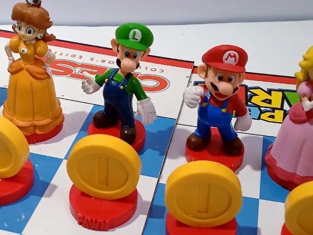 XADREZ SUPER MARIO CHESS COLLECTOR EDITION NINTENDO 2010 - Foto 3