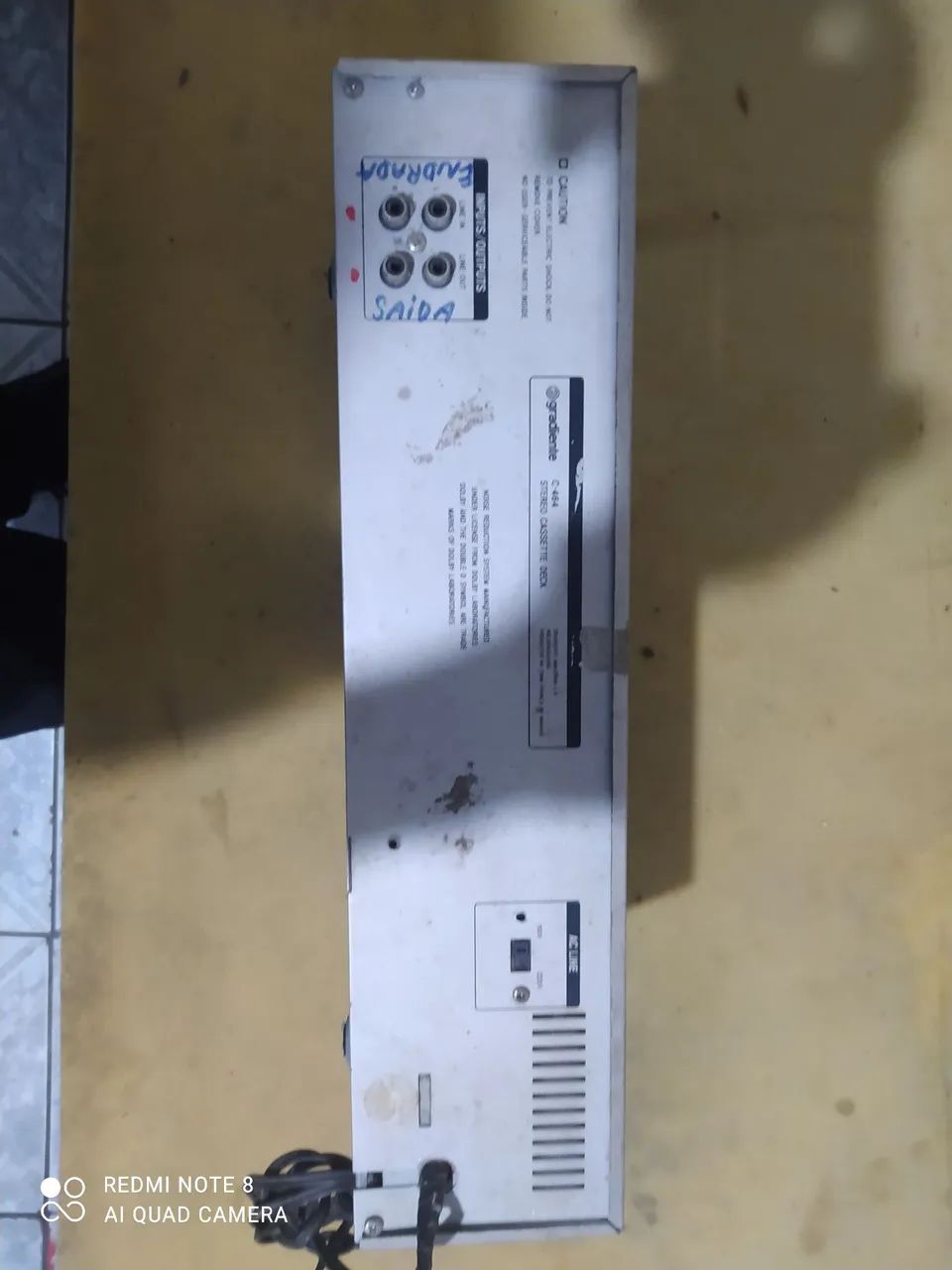 Rádio stereo cassete deck - Foto 4