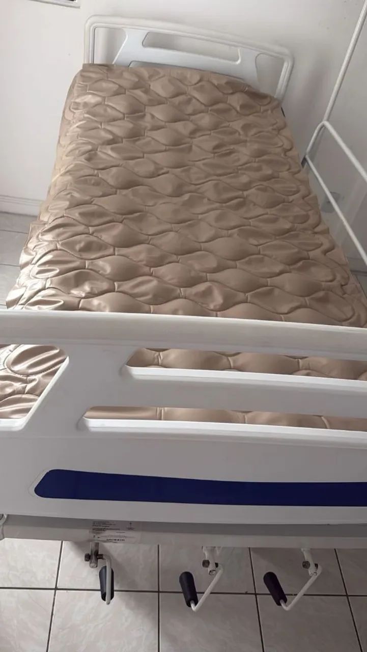 Cama hospitalar com colchão 