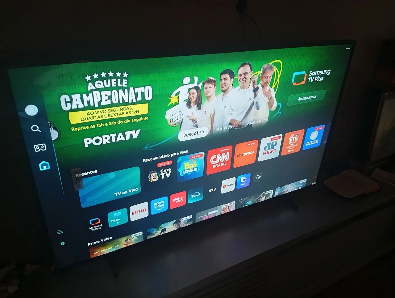 Tv Samsung 43 polegadas novinha - Foto 4