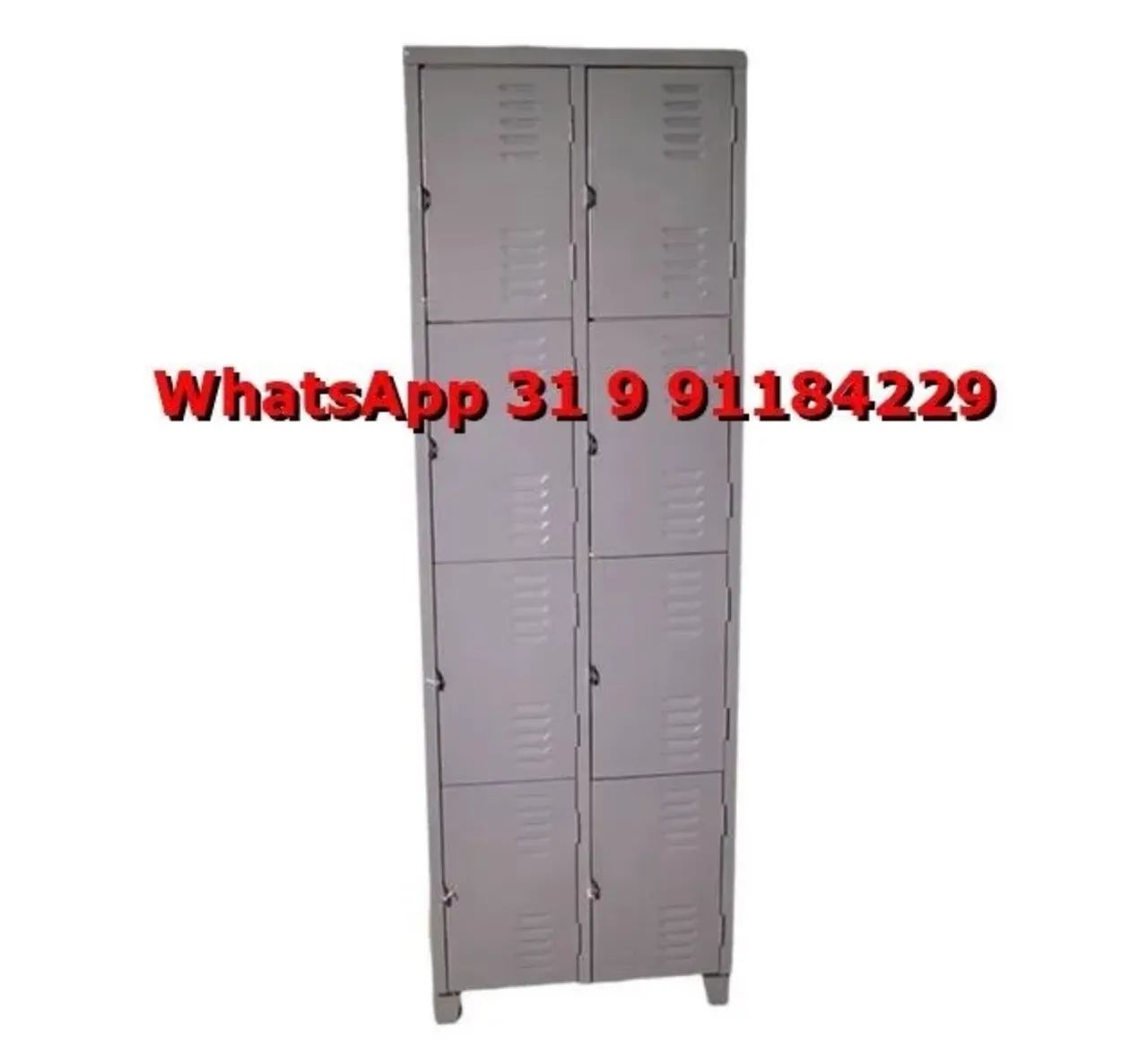 Armário de aço 8 portas novo Frete grátis 