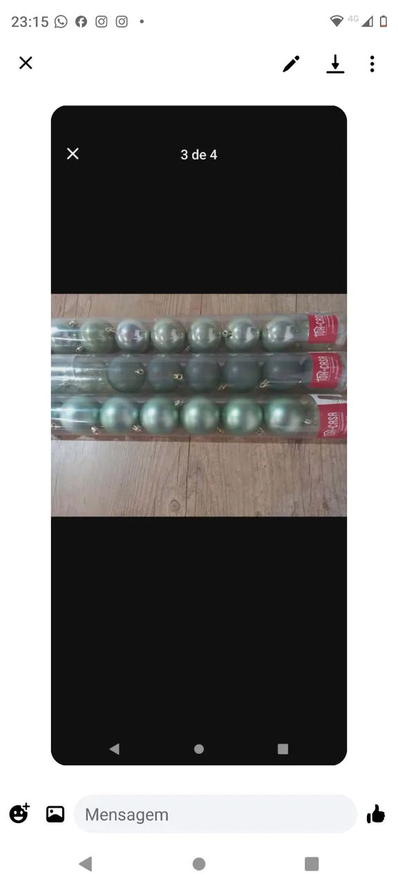 Bolas de Natal 
