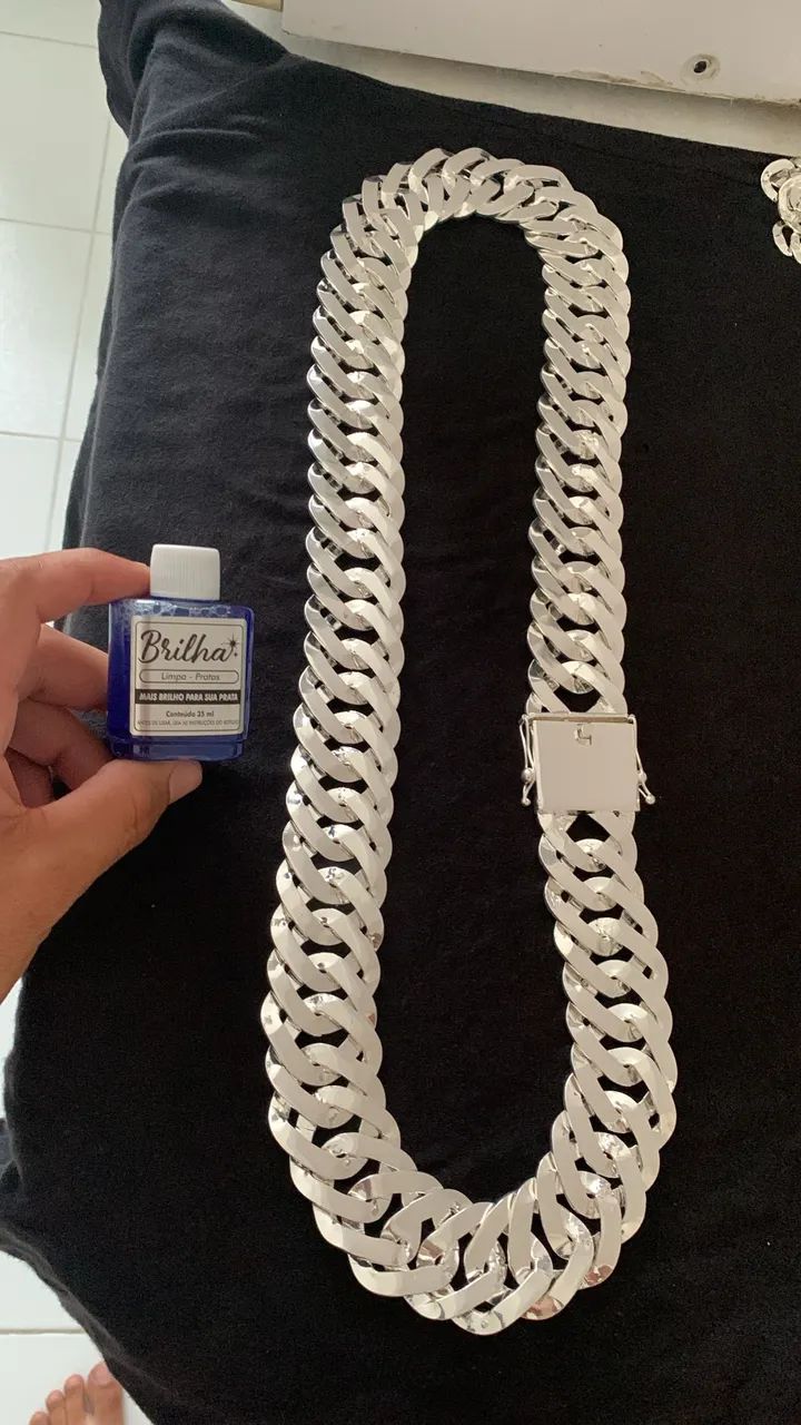 Corrente prata mista 