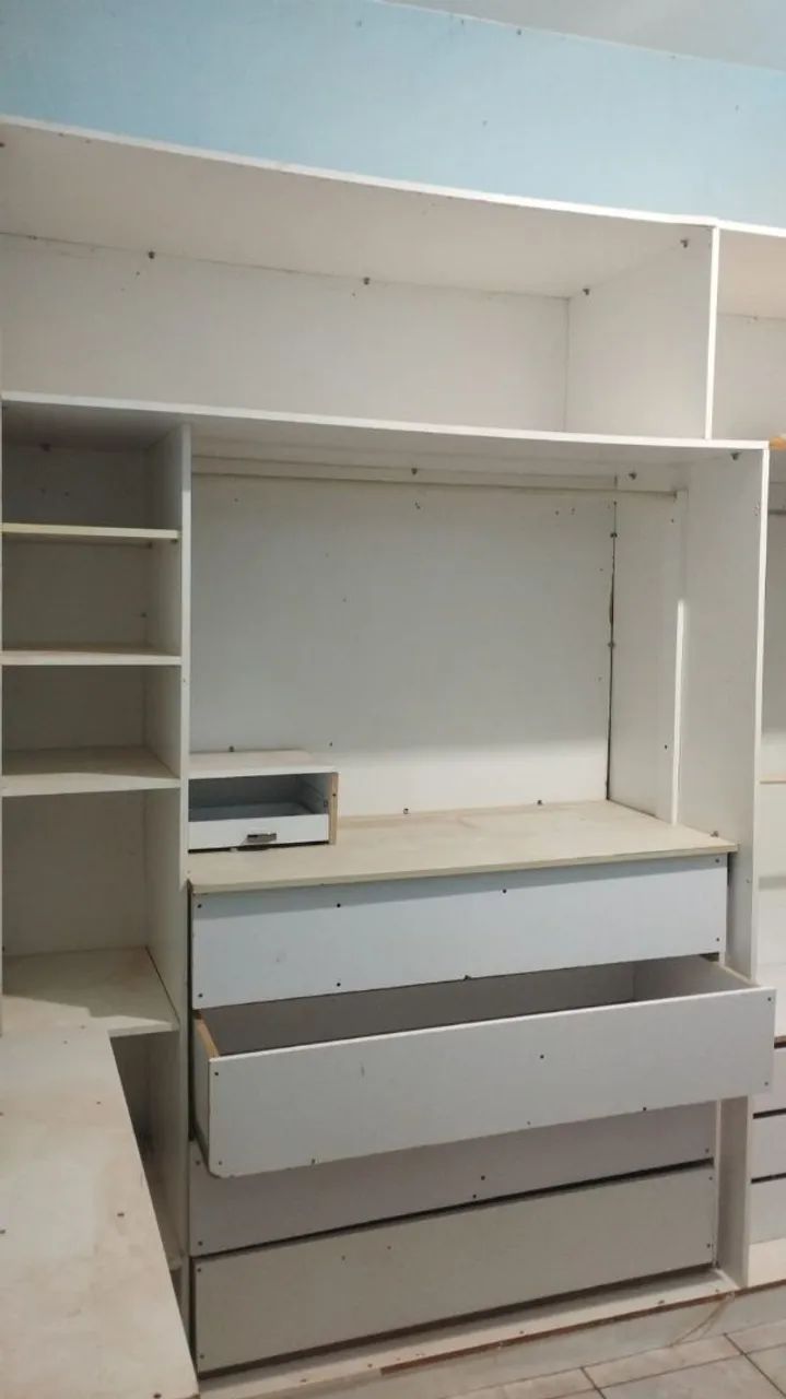 Guarda roupa closet branco  - Foto 2