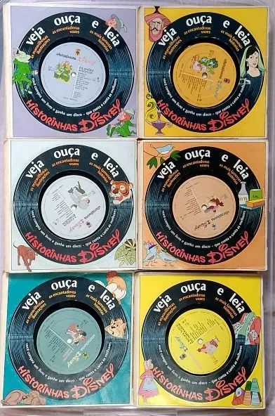 Historinhas Disney com Livro e Disco - Lote 1  - Foto 2