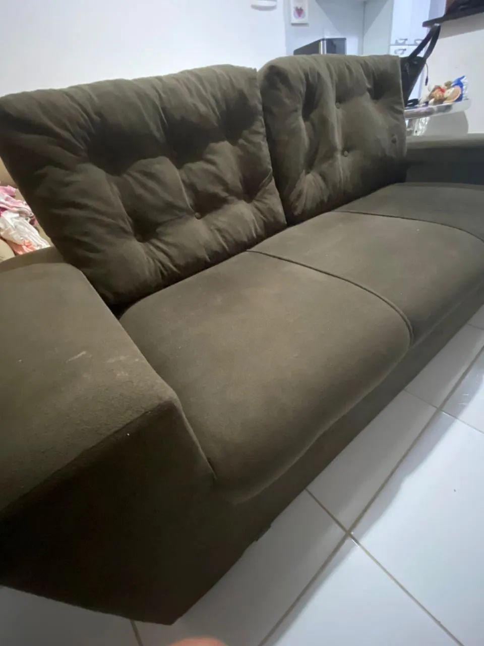 Sofá 3 lugares conservado