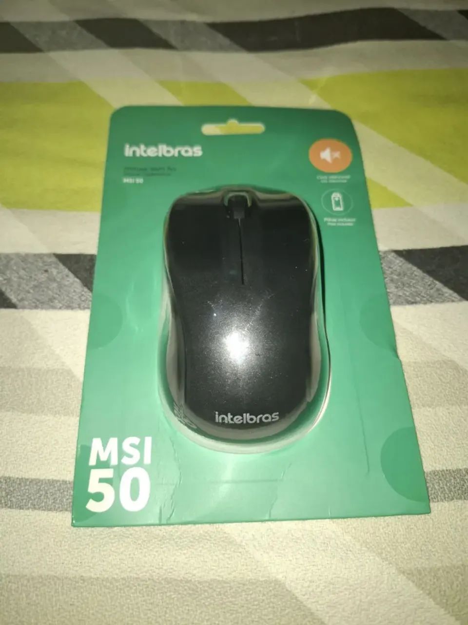 Mouse Sem Fio Intelbras MSI50, clique silencioso - Foto 4