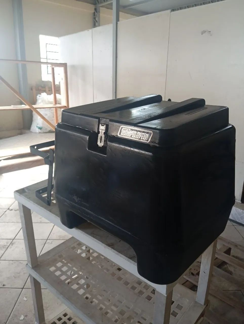 Caixa bagageiro moto - Foto 2