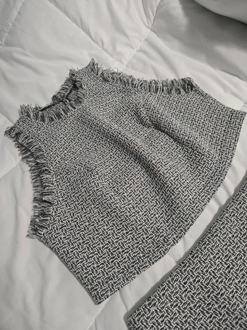conjunto em tweed my place pp - Foto 2