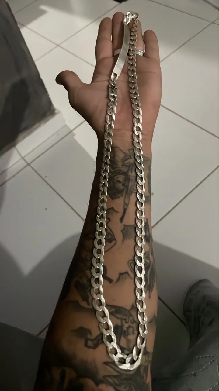 Prata escama de peixe  ?102 Gramas. - Foto 3