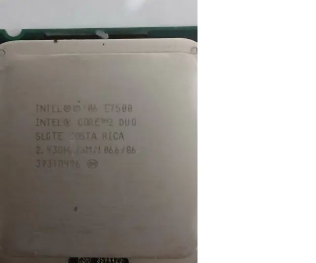 Processador Gamer Intel Core 2 Duo E7500 2.93ghz 3Megas Cache - Foto 2