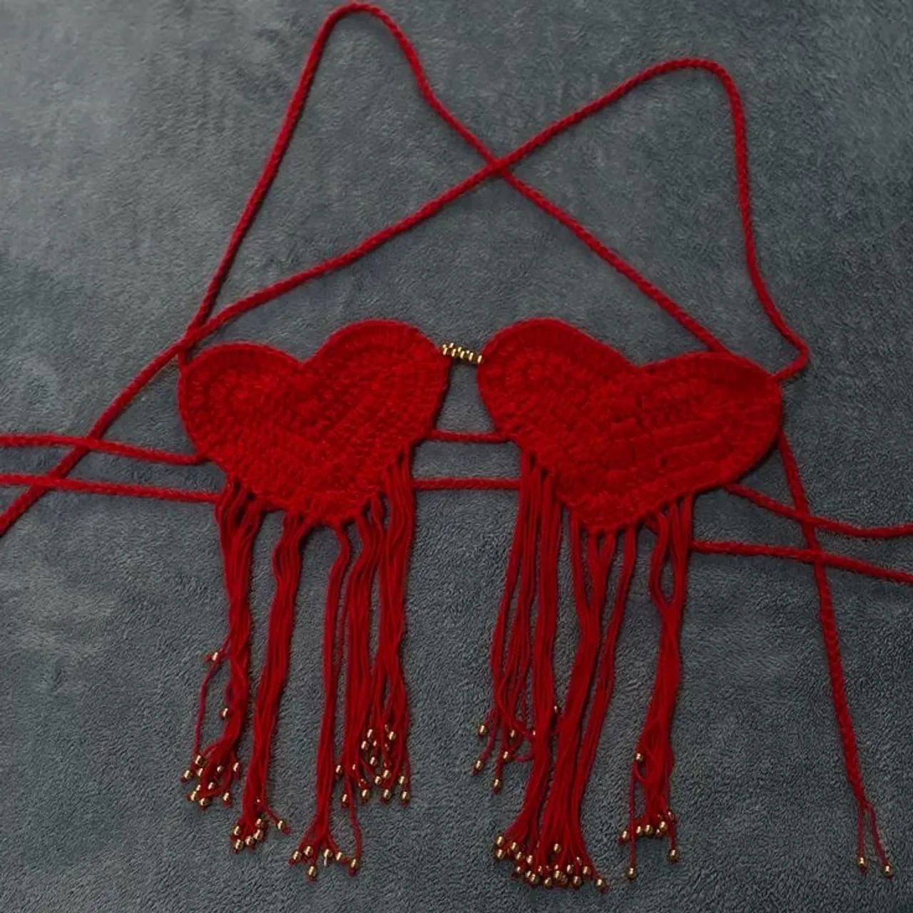 top de crochê carnaval - Foto 4