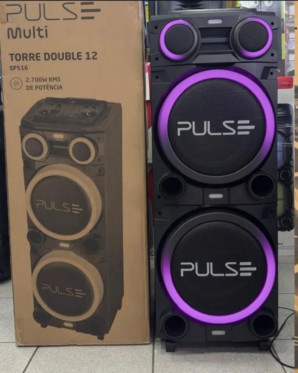 Vendo caixa de som da pulse 2700w  - Foto 3