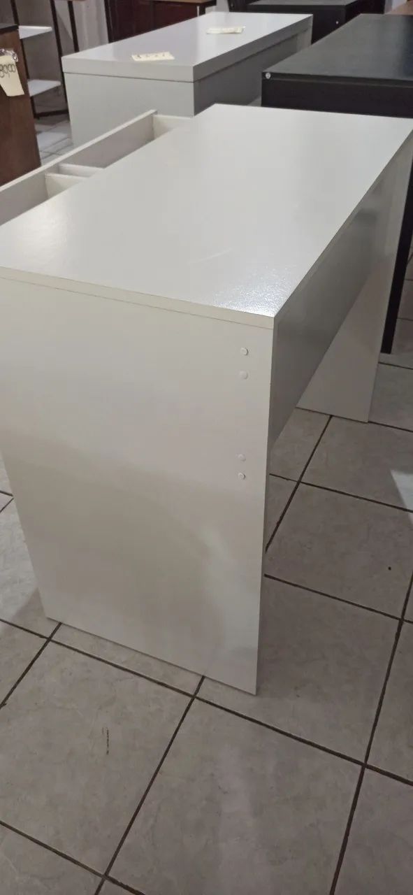 Mesa 90cm com 2 gavetas  - Foto 3