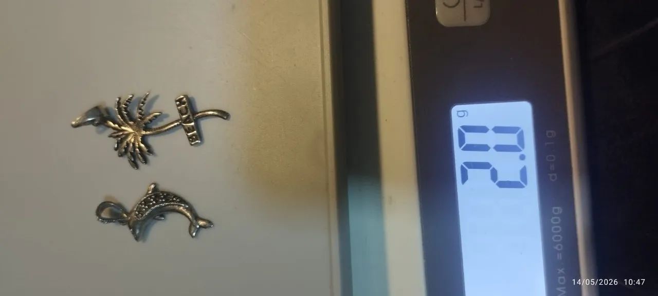 Par de Pingentes Prata 925 - Foto 4