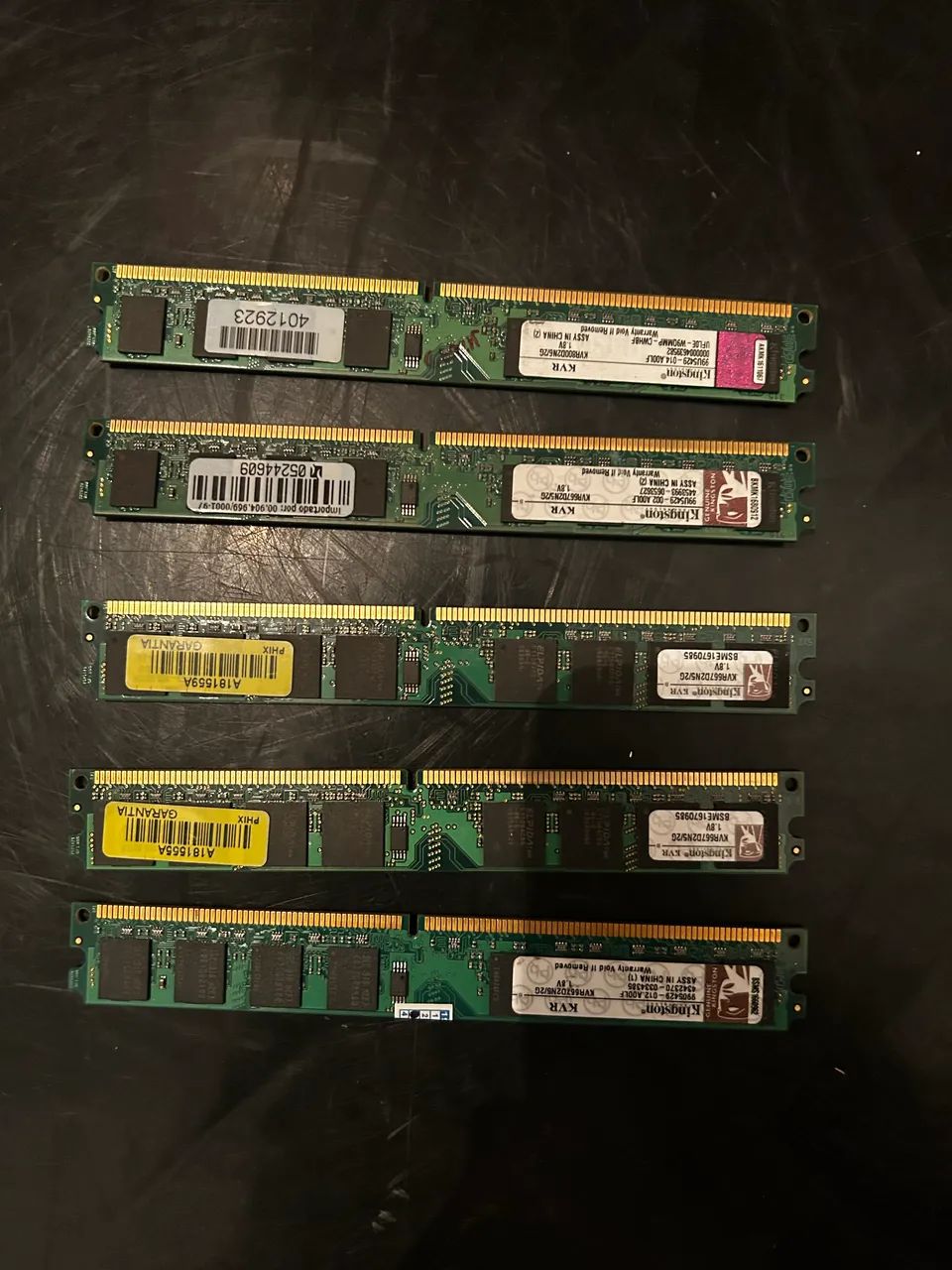 Memória Kingston DDR2 2GB RAM -  Kit com Desconto
