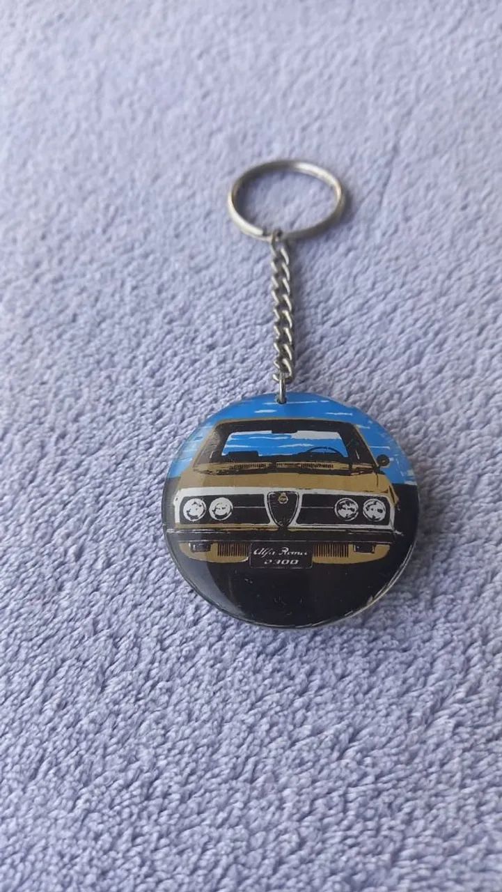Chaveiro antigo Alfa Romeo 