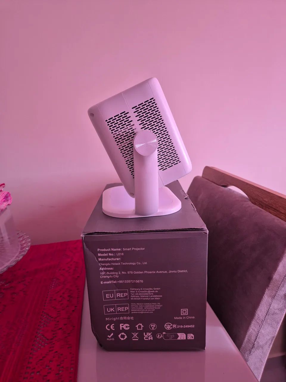 Projetor Magcubic L018 Hd 8k Android 14 Wifi6 Led 650ansi - Foto 2