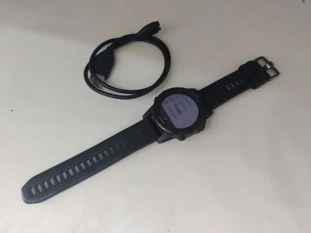 Relogio com GPS e frequencimetro Garmin Fenix 5 S Plus - Foto 4