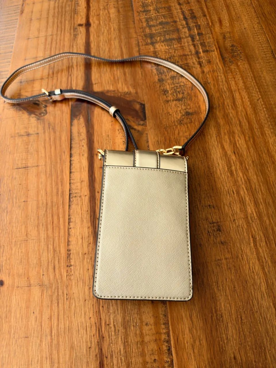 Bolsa Michael Kors Original Dourada | Nova - Foto 4